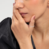 Lily Sterling Silver Elegant Ring