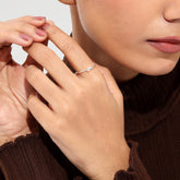 Lily Sterling Silver Elegant Ring