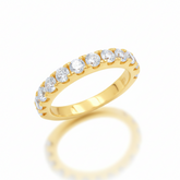 Demi Silver Diamond Adjustable Ring