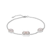 Akra Silver Zirconia Bracelets