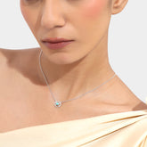 Lily Sterling Silver Elegant Turquoise Necklace