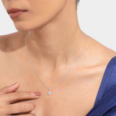 Ava Sterling Silver Shell Necklace