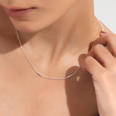 Anna Sterling Silver Beads Necklace