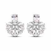 Jela Silver Stud Earrings