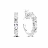 Jyra Silver Zirconia Earrings