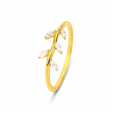 Qira Zirconia Adjustable Ring