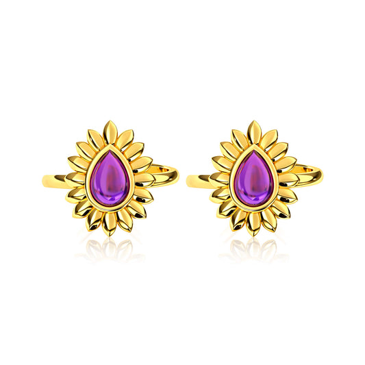 Azya Silver Toe Ring