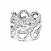 Ana Sterling Silver White Cubic Zirconia Ring