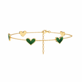 Eira Silver Enamel Bracelet