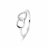 Anna Sterling Silver Elegant Ring