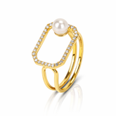 Tio Silver Adjustable Ring