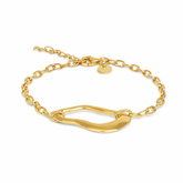 Nyla Silver Organic Bracelets