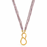 Cleo Sterling Silver Smoky Quartz Necklace