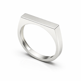 Mia Sterling Silver Elegant Ring