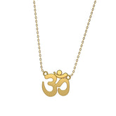 Voa Sterling Silver OM Necklace