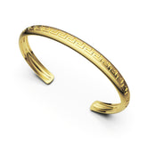Ruby Sterling Silver Gold Plated Elegant Bangle