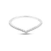 Nora Sterling Silver White Cubic Zirconia Ring