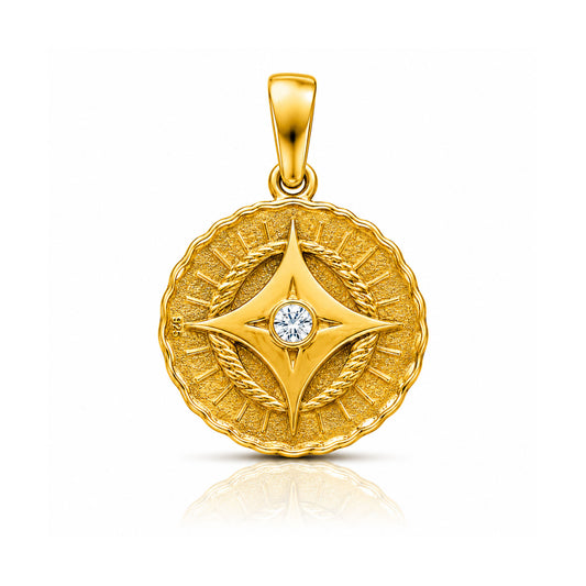 Mila Silver Zirconia Pendant