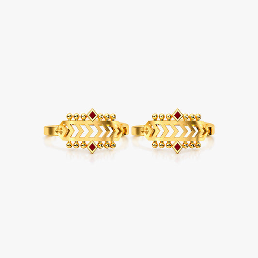 Nara Silver Toe Ring