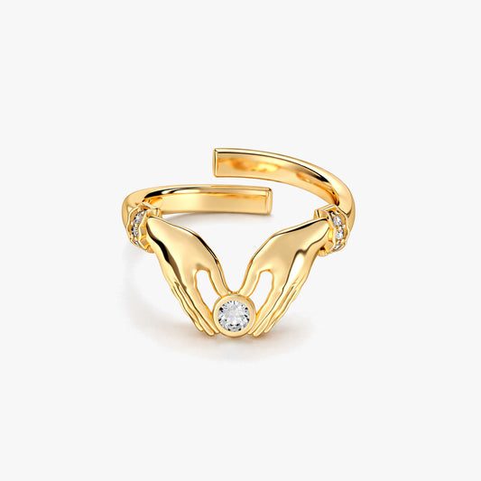 Alva Silver Adjustable Ring