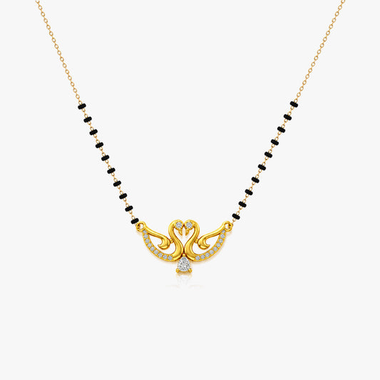 Dira Silver Mangalsutra