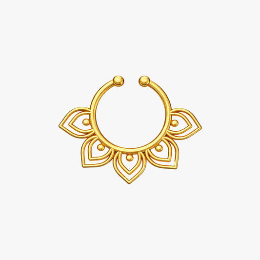 Pyra Silver Nose Pin