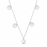 Mia Sterling Silver Elegant Necklace