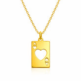 Lucy Silver Heart Necklace