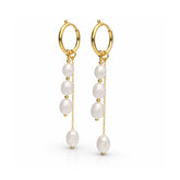 Alys Silver Pearl Earrings