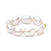 Zeni Silver Pearl Bracelets