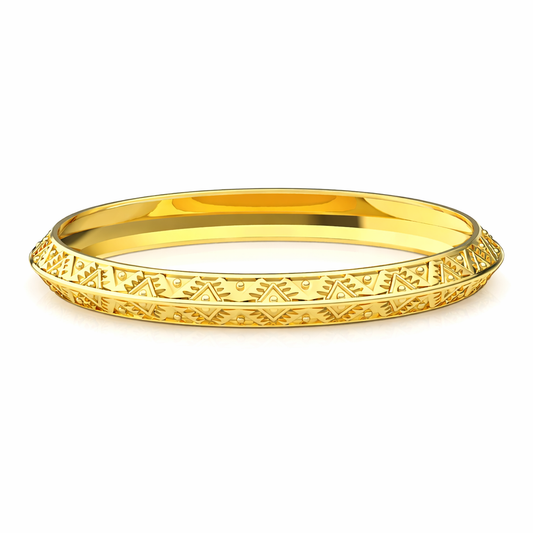 Rony Silver Elegant Bangle