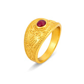 Orla Silver Quartz Adjustable Ring