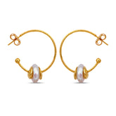 Juno Sterling Silver Elegant Huggies Earrings