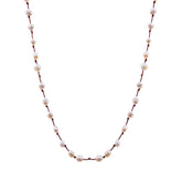 Ella Silver Pearl Necklace