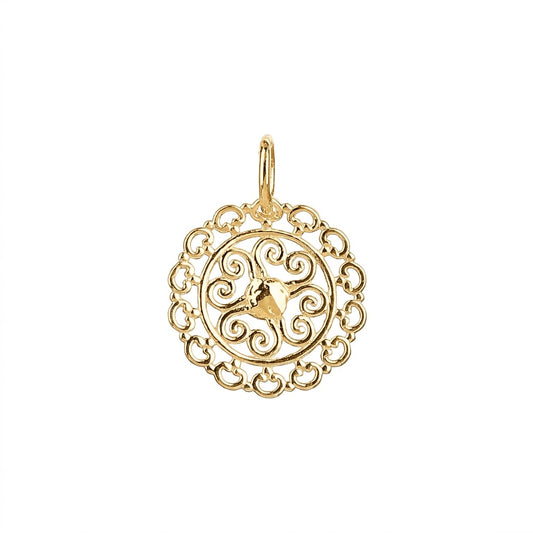 June Silver Pendant