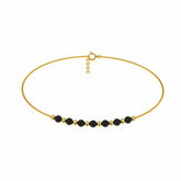 Rova Silver Beads Anklet