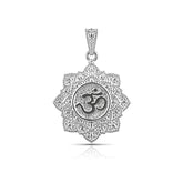 Lily Silver OM Pendant