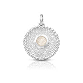 Lucy Silver Labradorite Pendant