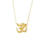 Cian Sterling Silver OM Necklace