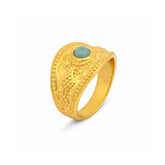 Elena Sterling Silver Elegant Amazonite Ring