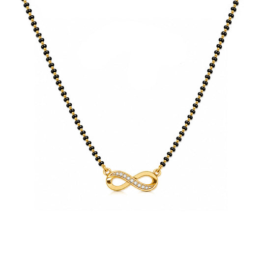 Skye Silver Mangalsutra