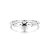 Zia Sterling Silver Heart Ring