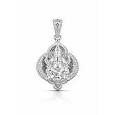 Lucy Silver Ganesh Pendant