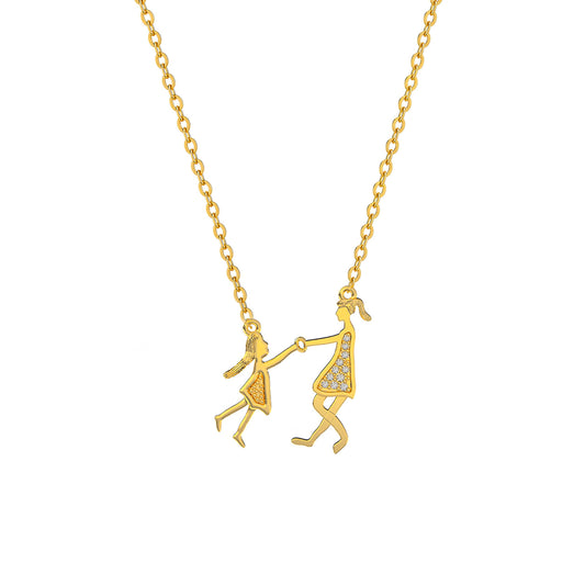 Zari Silver Necklace