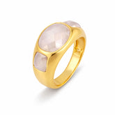 Rosa Silver Adjustable Ring