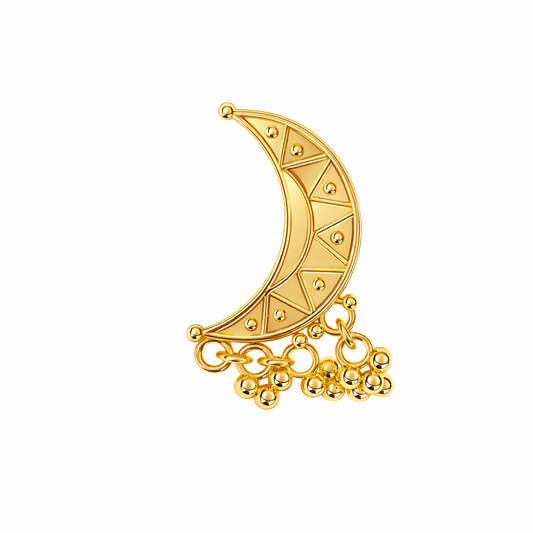 Elva Silver Nose Pin