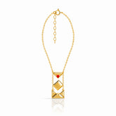 Kyra Silver Heart Necklace