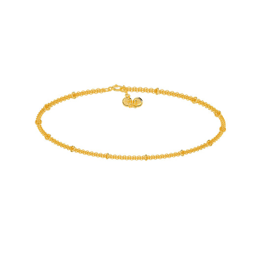 Rumi Silver Anklet