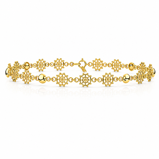 Xyla Silver Anklet