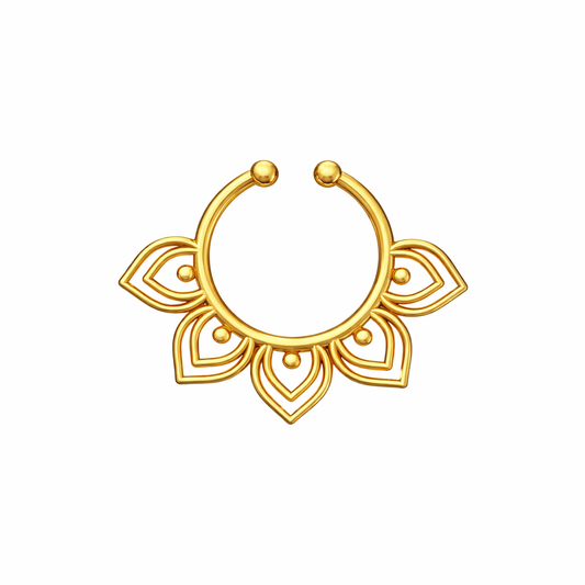 Pyra Silver Nose Pin